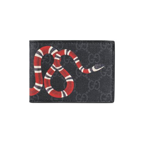 guccie snake wallet|gucci wallet snake price.